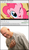 Size: 667x1159 | Tagged: safe, pinkie pie, human, g4, cute, heart attack, hnnng, irl, irl human, meme, photo, pinkielicious, youtube link