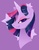 Size: 454x588 | Tagged: safe, artist:kilo, twilight sparkle, pony, g4, bust, female, looking at you, portrait, profile, solo