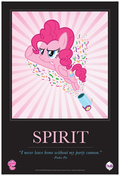 Size: 1302x1918 | Tagged: safe, pinkie pie, g4, official, motivational poster, poster