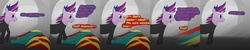 Size: 3750x750 | Tagged: safe, artist:nytreaux, twilight sparkle, oc, ask future twilight, g4, ask, future twilight