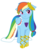 Size: 1000x1266 | Tagged: safe, artist:taxidermy-animals, rainbow dash, pegasus, pony, g4, clothes, dress, female, gala dress, mare, simple background, solo, transparent background