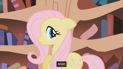 Size: 637x358 | Tagged: safe, screencap, fluttershy, g4, aryan, youtube caption