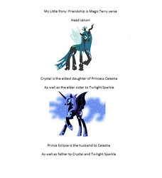 Size: 935x1027 | Tagged: safe, nightmare moon, queen chrysalis, changeling, changeling queen, g4, german comic, alternate universe, female, german, headcanon, onore dickeido, terry, text