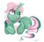 Size: 898x854 | Tagged: safe, artist:halley-valentine, fizzy, pony, unicorn, g1, g4, drink, drinking, female, g1 to g4, generation leap, glass, one eye closed, pink eyes, simple background, soda, solo, white background