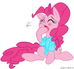 Size: 1674x1574 | Tagged: safe, artist:leadhooves, artist:shelltoon, pinkie pie, g4, yawn