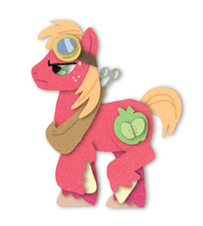 Size: 550x611 | Tagged: safe, artist:himynameisnickel, big macintosh, earth pony, pony, g4, male, simple background, solo, stallion, white background