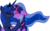 Size: 3250x2000 | Tagged: safe, artist:illuminatiums, princess luna, twilight sparkle, alicorn, pony, unicorn, g4, blushing, bust, crown, duo, ears back, ethereal mane, eyes closed, female, floppy ears, high res, holding each other, hoof shoes, horn, jewelry, kiss on the lips, kissing, lesbian, love, mare, peytral, portrait, princess shoes, regalia, ship:twiluna, shipping, show accurate, simple background, starry mane, tiara, transparent background, unicorn twilight