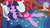 Size: 2844x1600 | Tagged: dead source, safe, artist:illuminatiums, twilight sparkle, pony, unicorn, bed, bedroom eyes, bracelet, female, fluffy, golden oaks library, horn ring, looking at you, lying down, lying on bed, mare, on side, saddle, sexy, show accurate, smiling, solo, stupid sexy twilight, tack, unicorn twilight