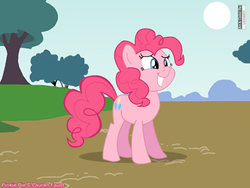 Size: 1024x768 | Tagged: safe, artist:leinad56, pinkie pie, earth pony, pony, g4, female, grin, mare, solo