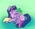 Size: 900x731 | Tagged: safe, artist:tychosexual, spike, twilight sparkle, dragon, pony, unicorn, g4, blushing, cute, duo, eyes closed, mama twilight, mother, mother's day, paper, spikabetes, spikelove, twiabetes, unicorn twilight