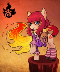 Size: 600x716 | Tagged: safe, artist:goodgas, annie hastur, league of legends, ponified