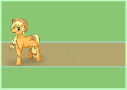 Size: 1980x1412 | Tagged: safe, artist:crisis16, applejack, earth pony, pony, g4, female, solo