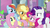 Size: 856x471 | Tagged: safe, screencap, applejack, fluttershy, pinkie pie, rainbow dash, rarity, spike, dragon, earth pony, pegasus, pony, unicorn, a canterlot wedding, g4, female, god, male, mare, youtube caption