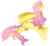 Size: 2684x2490 | Tagged: safe, artist:kilo, fluttershy, pony, g4, eyes closed, female, high res, simple background, solo, spread wings, transparent background