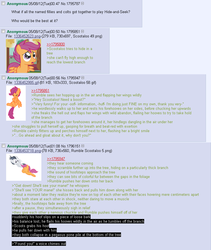 Size: 755x895 | Tagged: safe, rumble, scootaloo, g4, 4chan, 4chan screencap, fanfic, female, greentext, male, ship:rumbloo, shipping, story, straight, text