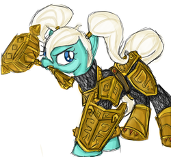 Size: 900x828 | Tagged: safe, artist:kittynumber7, league of legends, ponified, poppy