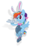 Size: 472x768 | Tagged: safe, artist:changeunism, rainbow dash, pony, g4, bunny ears, bunny suit, clothes, female, fishnet stockings, leotard, simple background, solo, stockings, tea, transparent background, waitress