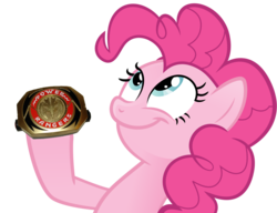 Size: 990x759 | Tagged: safe, pinkie pie, g4, look what pinkie found, mighty morphin power rangers, morpher, power rangers, simple background, transparent background, xk-class end-of-the-world scenario