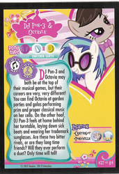 Size: 720x1053 | Tagged: safe, dj pon-3, octavia melody, vinyl scratch, g4, official, trading card