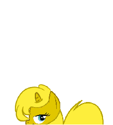 Size: 499x549 | Tagged: artist needed, source needed, safe, oc, oc only, oc:ticket, alicorn, pony, alicorn oc, animated, artifact, bedroom eyes, butt, flapping, grin, jumping, looking at you, looking back, plot, simple background, smiling, solo, spread wings, transparent background, underhoof