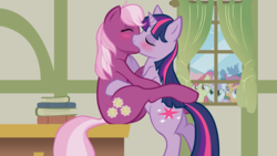 Size: 5000x2813 | Tagged: safe, artist:crookedtrees, artist:somepony, apple bloom, cheerilee, scootaloo, sweetie belle, twilight sparkle, earth pony, pony, unicorn, g4, blushing, butt, cutie mark crusaders, duo focus, female, filly, foal, kiss on the lips, kissing, lesbian, mare, plot, ponyville schoolhouse, ship:cheerilight, shipping, unicorn twilight