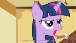 Size: 1366x768 | Tagged: safe, screencap, twilight sparkle, g4, ponyville confidential, youtube caption, youtube link