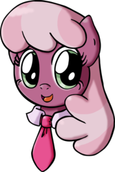 Size: 886x1324 | Tagged: safe, artist:quarium, cheerilee, earth pony, pony, g4, bust, female, necktie, simple background, solo, transparent background