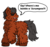 Size: 1224x1152 | Tagged: safe, artist:tricornking, fluffy pony, clydesdale fluffy pony, fluffy pony original art, shaggy pony