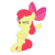 Size: 6000x6000 | Tagged: safe, artist:otfor2, apple bloom, earth pony, pony, g4, .ai available, .psd available, absurd resolution, bipedal, female, simple background, solo, transparent background, vector