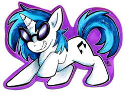 Size: 900x659 | Tagged: safe, artist:chu, dj pon-3, vinyl scratch, pony, g4, female, simple background, solo, transparent background