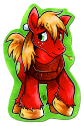 Size: 600x900 | Tagged: safe, artist:chu, big macintosh, earth pony, pony, g4, male, simple background, solo, stallion, transparent background