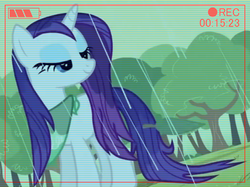 Size: 689x516 | Tagged: safe, rarity, pony, g4, camera, camera shot, solo, wet, wet mane, wet mane rarity