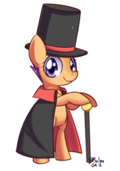 Size: 700x1000 | Tagged: safe, artist:solar-slash, scootaloo, g4, hat