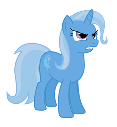 Size: 1000x1080 | Tagged: safe, artist:hunnel, trixie, pony, g4, female, mare, simple background, solo, vector, white background