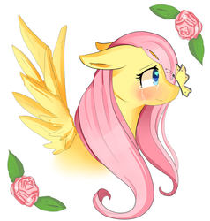 Size: 700x736 | Tagged: safe, artist:nothing-here-to-do, fluttershy, g4, blushing, crying