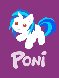 Size: 720x945 | Tagged: safe, artist:linkboss, dj pon-3, vinyl scratch, pony, g4, cute, female, poni, solo