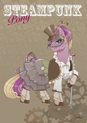 Size: 600x843 | Tagged: dead source, safe, artist:baby-blue-bell, oc, oc only, spats, steampunk