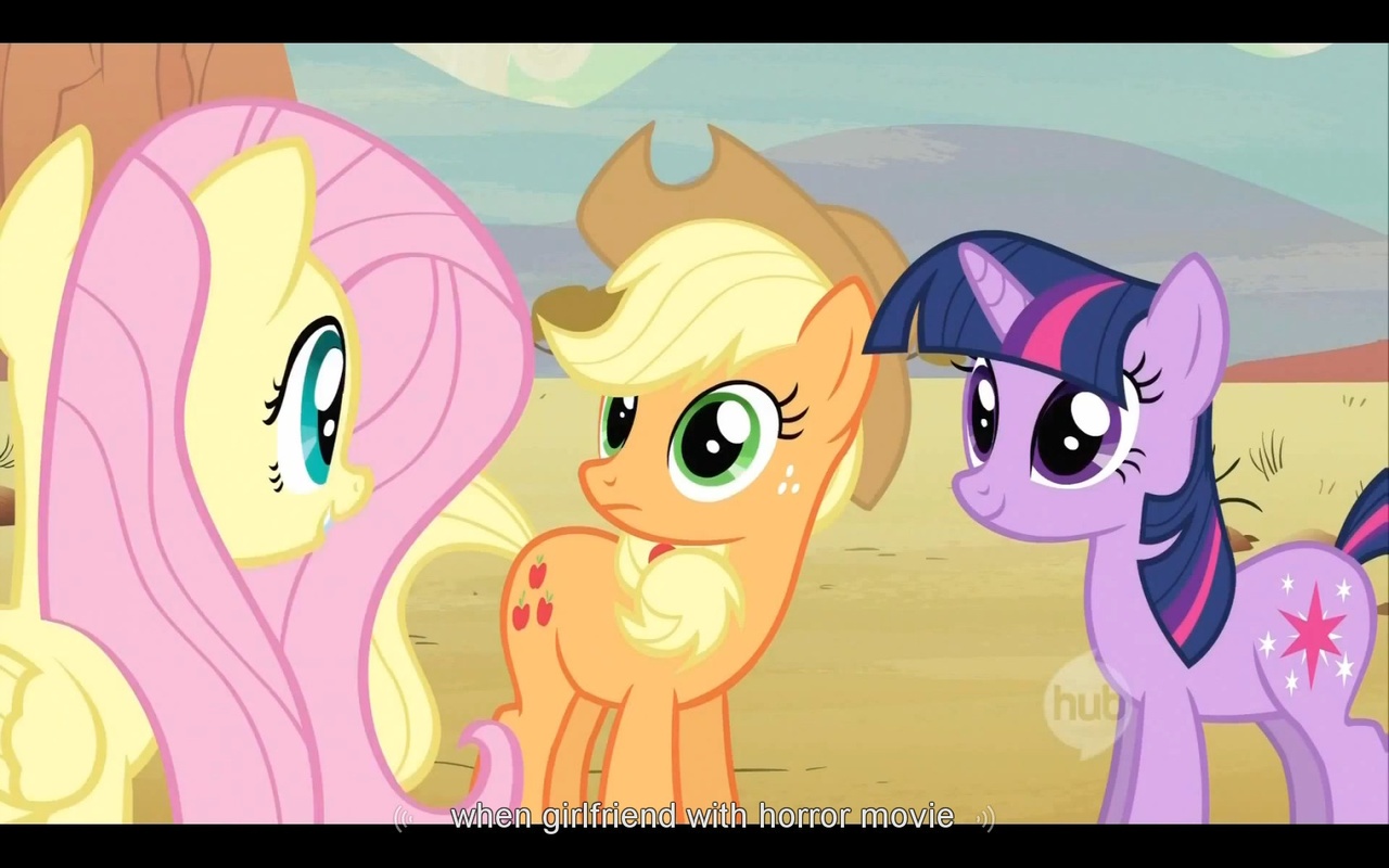 40375 Safe Screencap Applejack Fluttershy Twilight Sparkle G4