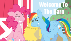 Size: 1245x715 | Tagged: safe, artist:cartoonlion, pinkie pie, rainbow dash, g4, female, lesbian, ship:pinkiedash, shipping