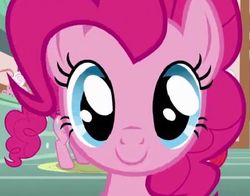 Size: 466x366 | Tagged: safe, screencap, pinkie pie, earth pony, pony, call of the cutie, g4, season 1, clone, cropped, female, mare, pinkie clone, solo