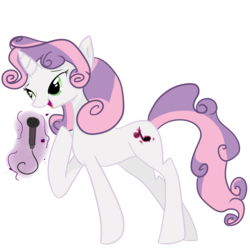 Size: 4500x4500 | Tagged: safe, artist:maku-ra, sweetie belle, pony, unicorn, g4, absurd resolution, adult, female, magic, mare, older, simple background, solo, transparent background
