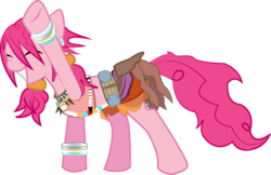 Size: 2776x1795 | Tagged: safe, artist:halotheme, pinkie pie, g4, final fantasy, parody