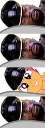 Size: 428x1201 | Tagged: safe, scootaloo, human, g4, black overlord, meme