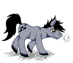 Size: 650x561 | Tagged: dead source, safe, artist:s-c-fowlie, oc, oc only, oc:clip-clop, earth pony, pony, male, simple background, solo, stallion, transparent background, unshorn fetlocks
