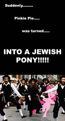 Size: 495x917 | Tagged: safe, edit, pinkie pie, g4, judaism, rabbi jacob