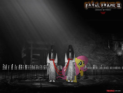 Size: 1024x768 | Tagged: safe, edit, fluttershy, g4, fatal frame