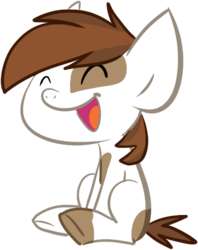 Size: 418x529 | Tagged: safe, artist:php27, pipsqueak, earth pony, pony, g4, colt, cute, daaaaaaaaaaaw, foal, happy, hnnng, simple background, solo, squeakabetes, transparent background
