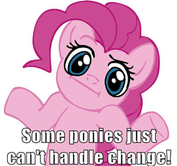 Size: 496x467 | Tagged: safe, pinkie pie, g4, image macro, meta, teenage mutant ninja turtles, text