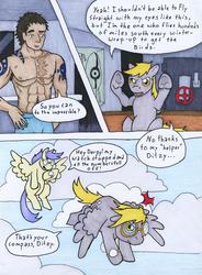 Size: 2401x3265 | Tagged: safe, artist:allison-beriyani, derpy hooves, human, g4, boba fett vs ponies, high res, star wars