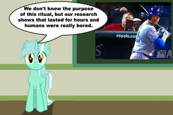 Size: 887x588 | Tagged: safe, lyra heartstrings, human, g4, adam lind, baseball, chalkboard, human studies101 with lyra, irl, kansas city royals, meme, mlb, photo, toronto blue jays